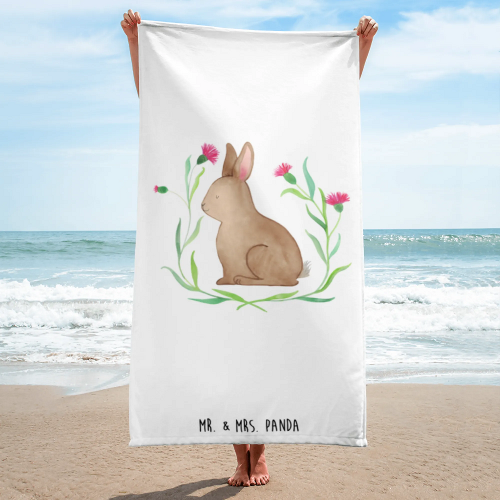 XL Badehandtuch Hase sitzend Handtuch, Badetuch, Duschtuch, Strandtuch, Saunatuch, Ostern, Osterhase, Ostergeschenke, Osternest, Osterdeko, Geschenke zu Ostern, Ostern Geschenk, Ostergeschenke Kinder, Ostern Kinder, Frohe Ostern, Ostergrüße, Osterblume, Liebe, Grüße, Hase, Kaninchen