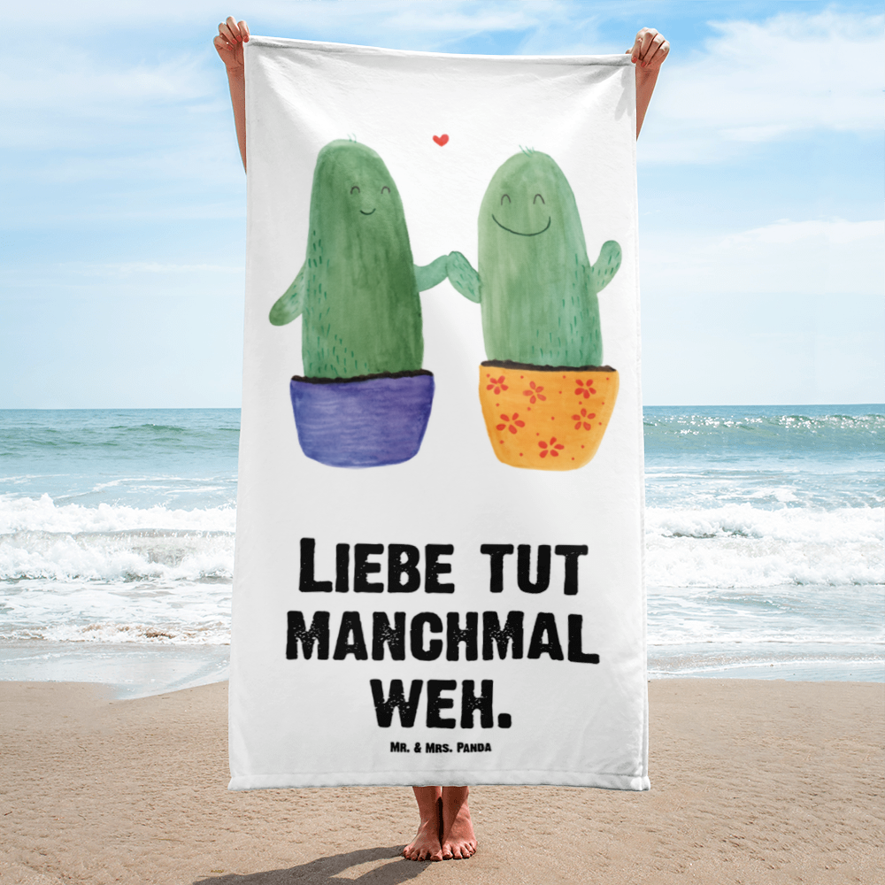 XL Badehandtuch Kaktus Liebe Handtuch, Badetuch, Duschtuch, Strandtuch, Saunatuch, Kaktus, Kakteen, Liebe, Liebesbeweis, Liebesbotschaft, Liebesnachricht, Love, Kaktusliebe, Paar, Pärchen, Trennung, Streit, Versöhnung, Freundschaft, Verlobung, Hochzeit