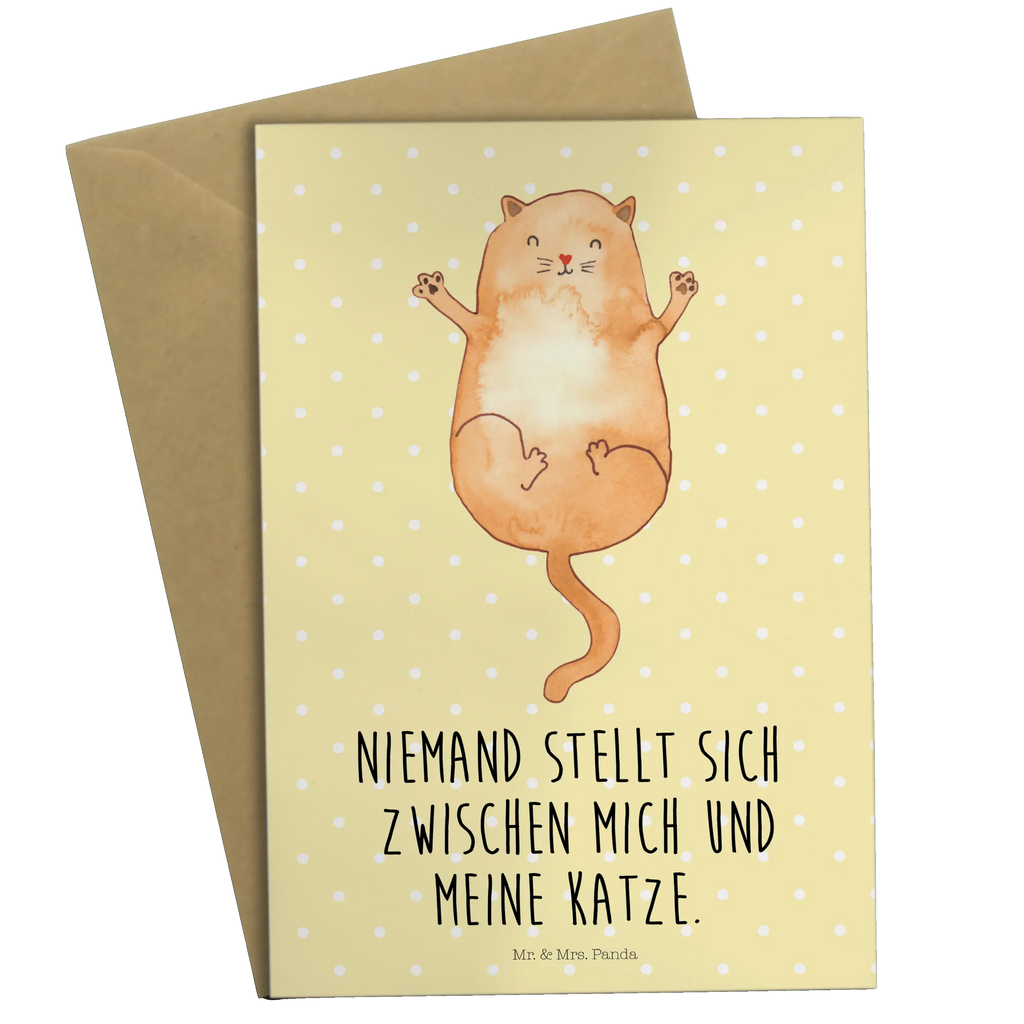 Greetings card Cat Embrace Grußkarte, Klappkarte, Einladungskarte, Glückwunschkarte, Hochzeitskarte, Geburtstagskarte, Karte, Ansichtskarten, Katze, Katzenmotiv, Katzenfan, Katzendeko, Katzenfreund, Katzenliebhaber, Katzenprodukte, Katzenartikel, Katzenaccessoires, Katzensouvenirs, Katzenliebhaberprodukte, Katzenmotive, Katzen, Kater, Mietze, Cat, Cats, Katzenhalter, Katzenbesitzerin, Haustier, Freundin, Freunde, beste Freunde, Liebe, Katzenliebe, Familie