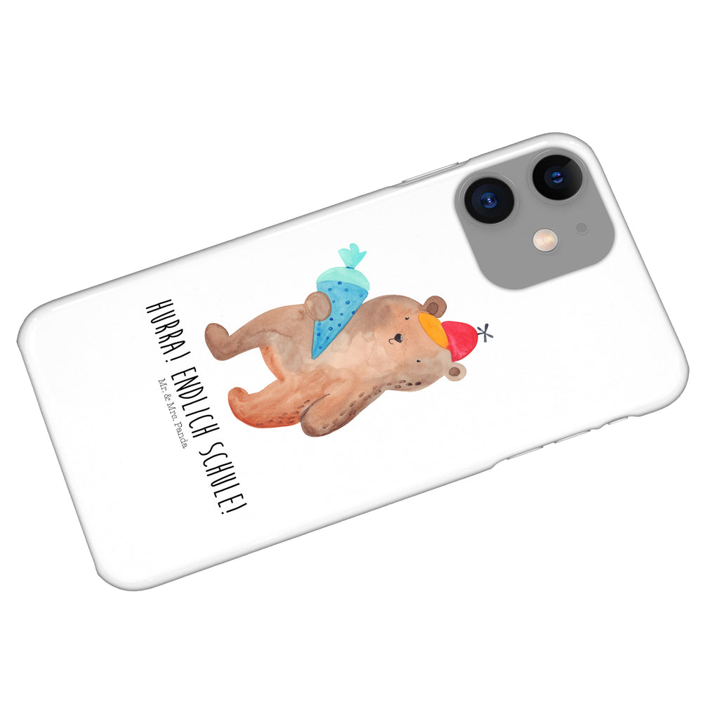 Handyhülle Bär Schultüte Handyhülle, Handycover, Cover, Handy, Hülle, Iphone 10, Iphone X, Bär, Teddy, Teddybär, Bär Motiv, Schultüte, Erster Schultag Geschenk, Einschulung Geschenk, Schule Geschenk, Grundschule, Schulanfang, Schulbeginn