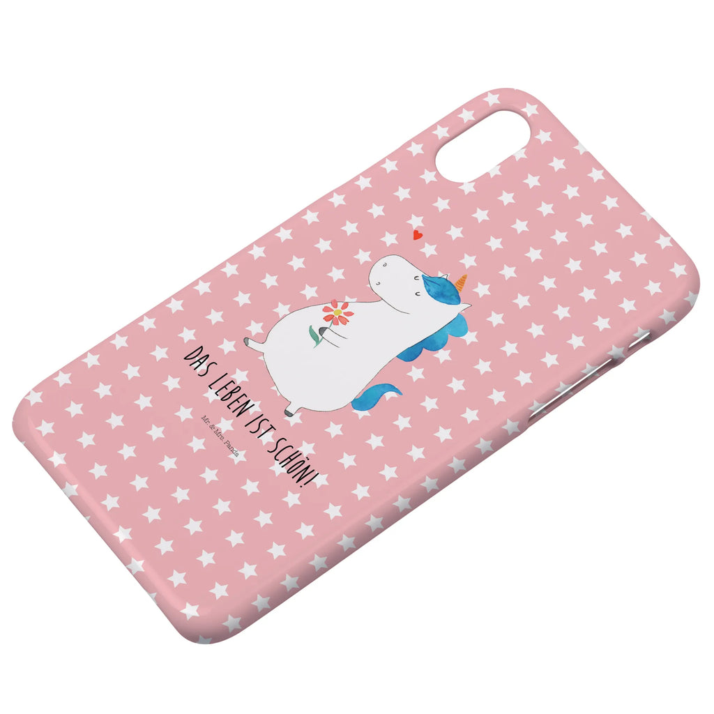 Handyhülle Einhorn Spaziergang Handyhülle, Handycover, Cover, Handy, Hülle, Iphone 10, Iphone X, Einhorn, Einhörner, Einhorn Deko, Pegasus, Unicorn, Glitzer, Blumen, Spaziergang, Motivation, Gute Laune, Freude, Freundin, Mutter, Schwester