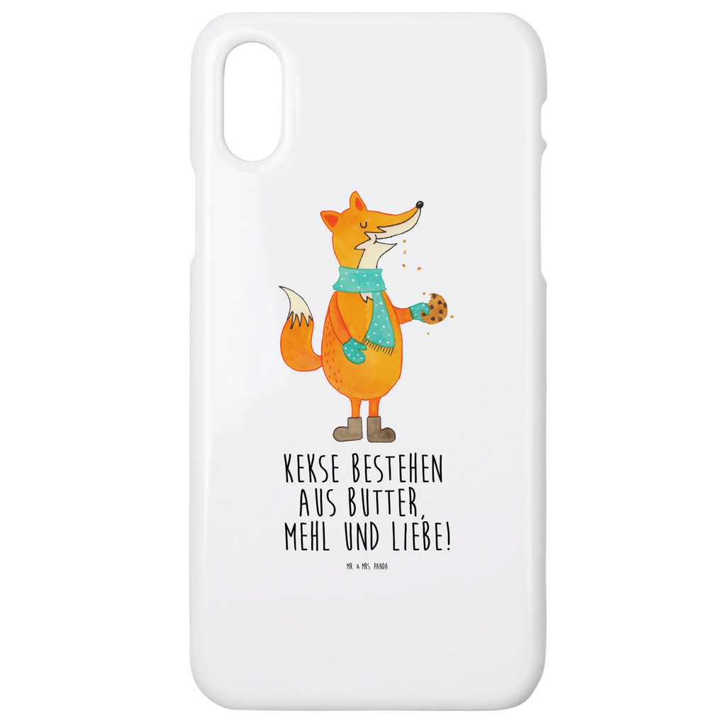 Handyhülle Fuchs Keks Handyhülle, Handycover, Cover, Handy, Hülle, Iphone 10, Iphone X, Fuchs, Füchse, Backen Spruch, Kekse, Winter, Weihnachtszeit, Plätzchen, Liebe, Küche Deko