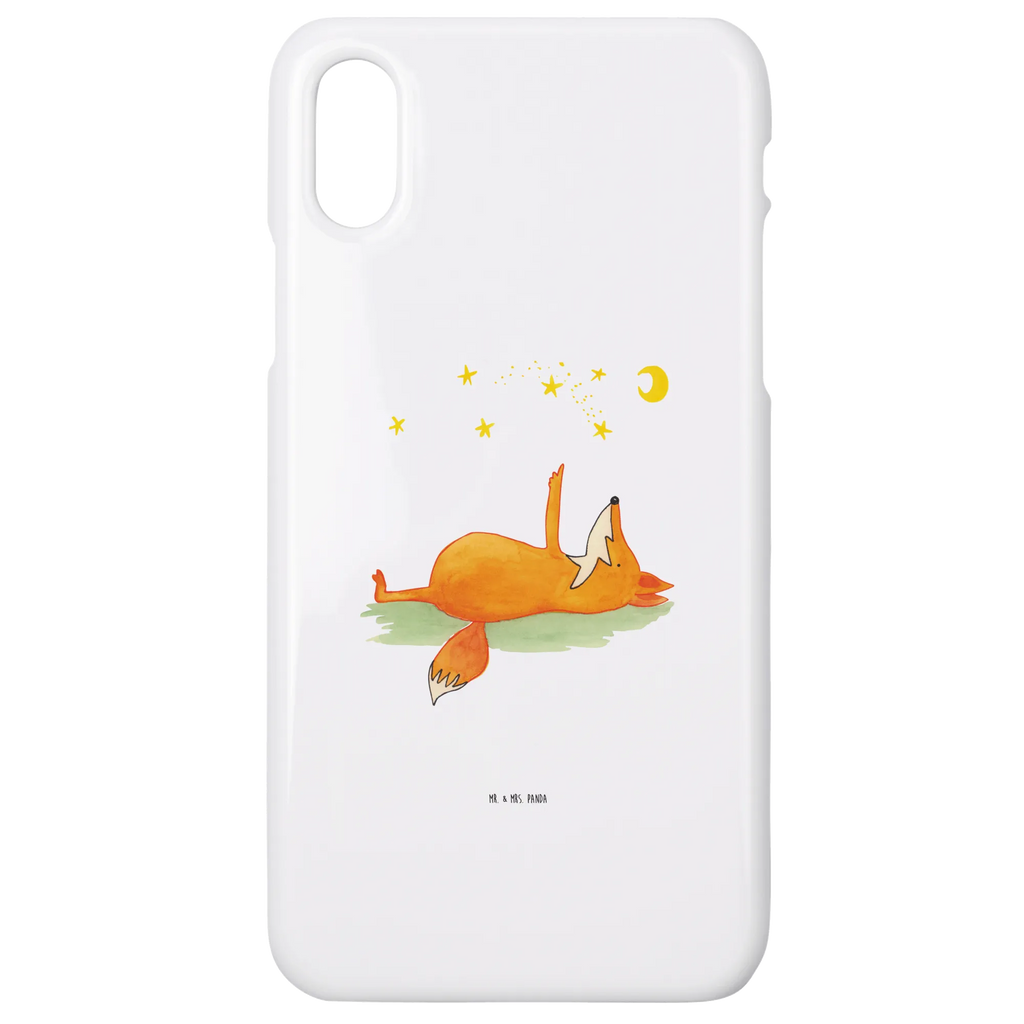 Handyhülle Fuchs Sterne Handyhülle, Handycover, Cover, Handy, Hülle, Iphone 10, Iphone X, Fuchs, Füchse, tröstende Worte, Spruch positiv, Spruch schön, Romantik, Always Look on the Bright Side of Life