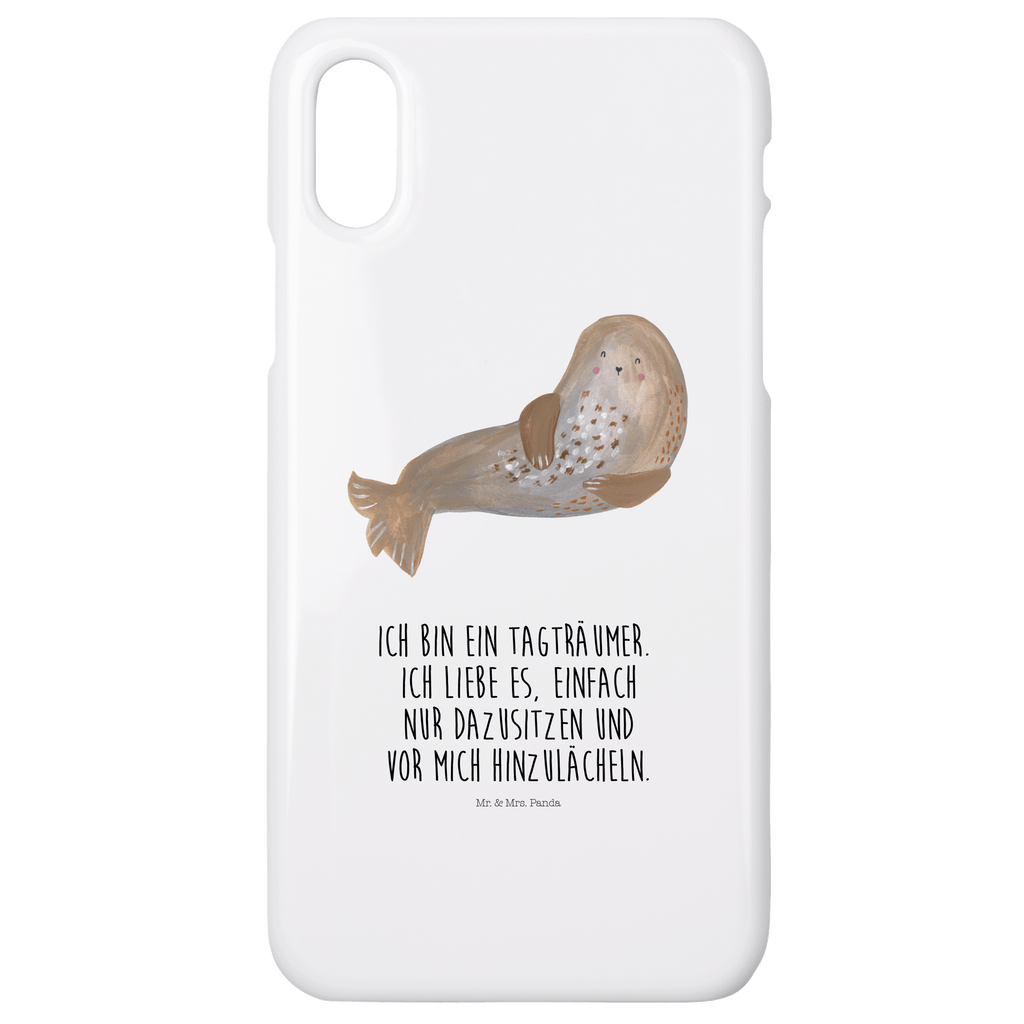 Handyhülle Robbe Lachen Handyhülle, Handycover, Cover, Handy, Hülle, Iphone 10, Iphone X, Tiermotive, Gute Laune, lustige Sprüche, Tiere, Robbe, Robben, Seehund, Strand, Meerestier, Ostsee, Nordsee