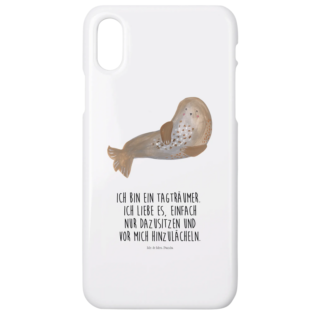 Handyhülle Robbe Lachen Handyhülle, Handycover, Cover, Handy, Hülle, Iphone 10, Iphone X, Tiermotive, Gute Laune, lustige Sprüche, Tiere, Robbe, Robben, Seehund, Strand, Meerestier, Ostsee, Nordsee