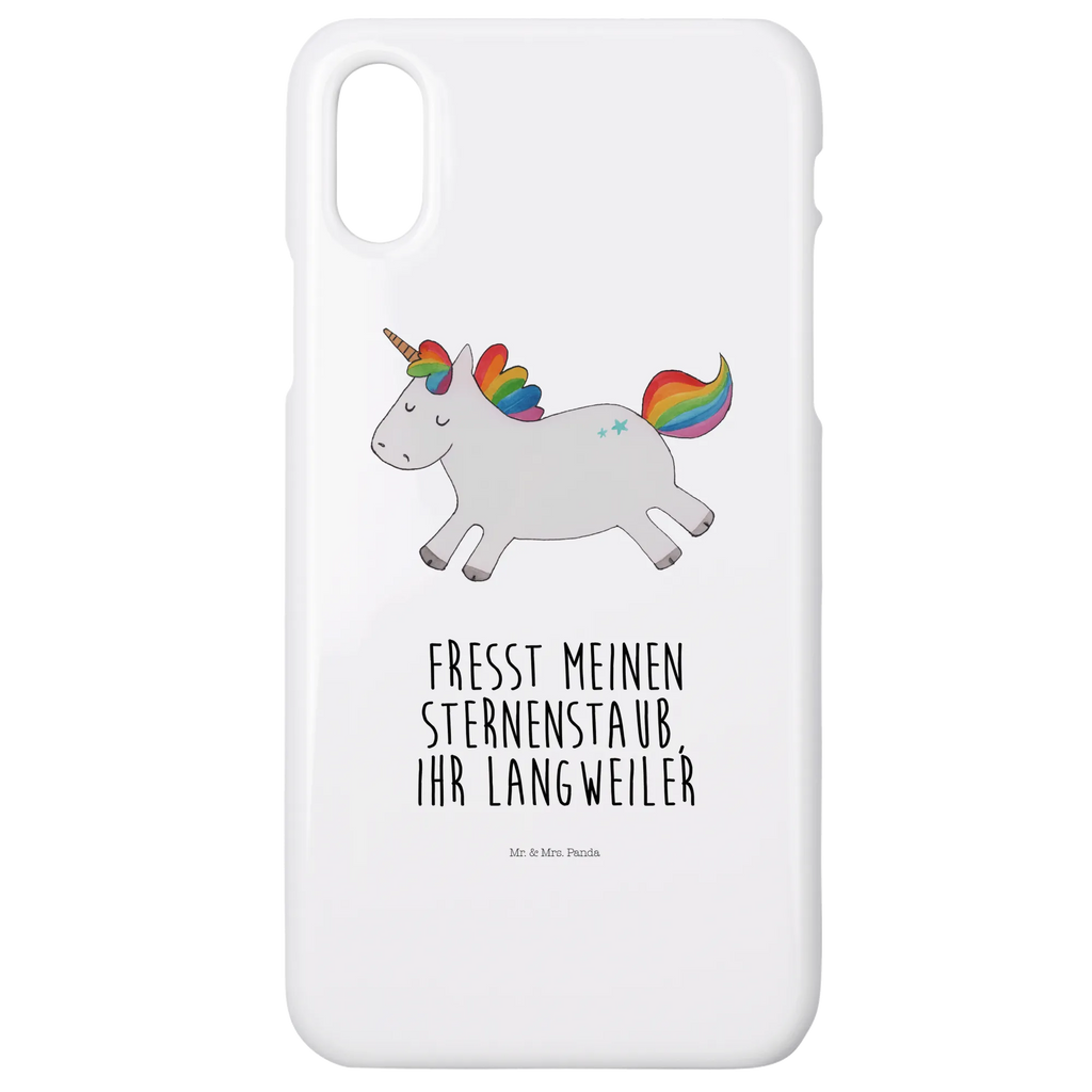 Handyhülle Einhorn Happy Handyhülle, Handycover, Cover, Handy, Hülle, Iphone 10, Iphone X, Einhorn, Einhörner, Einhorn Deko, Unicorn, glücklich, fröhlich, Spaß, Freude, Lebensfreude, witzig, spannend, Lächeln, Lachen