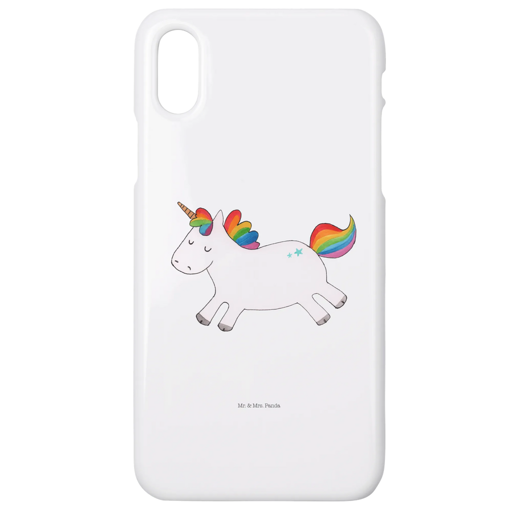 Handyhülle Einhorn Happy Handyhülle, Handycover, Cover, Handy, Hülle, Iphone 10, Iphone X, Einhorn, Einhörner, Einhorn Deko, Unicorn, glücklich, fröhlich, Spaß, Freude, Lebensfreude, witzig, spannend, Lächeln, Lachen