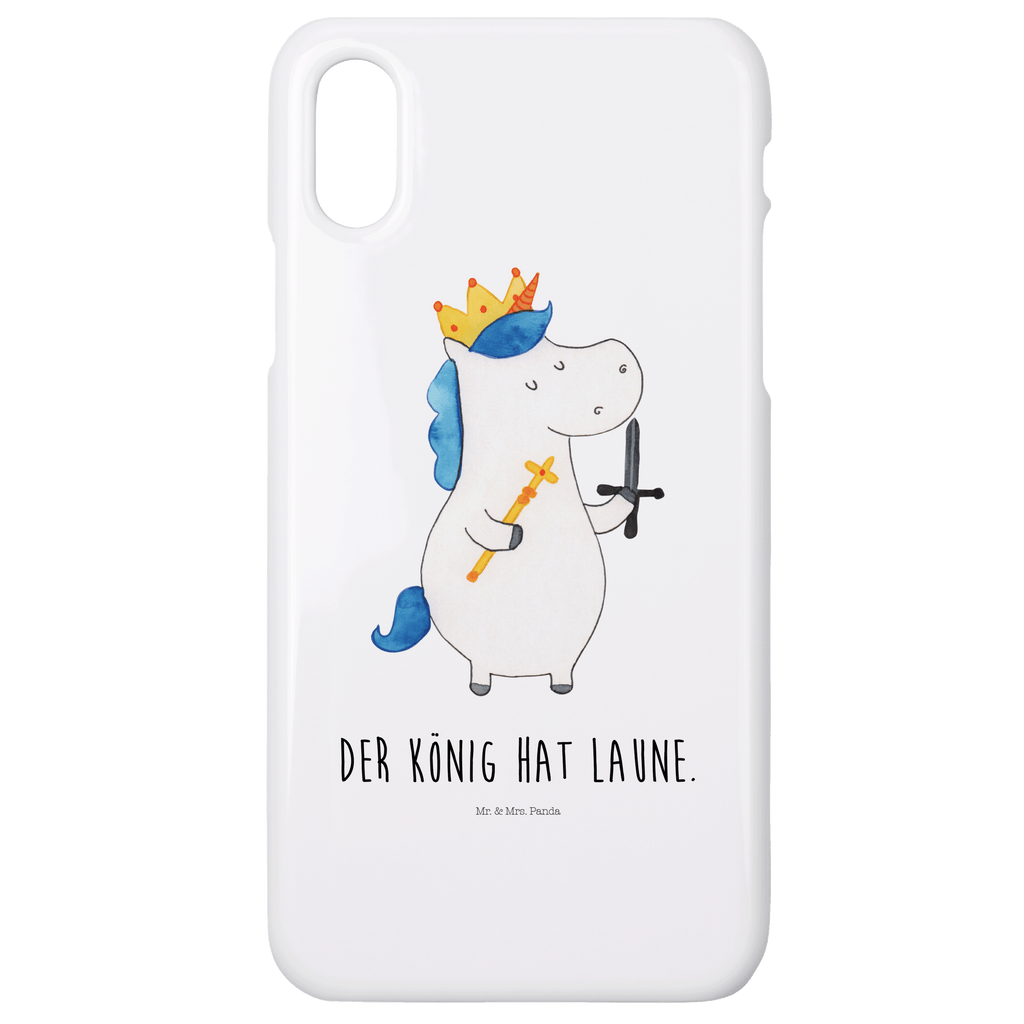 Handyhülle Einhorn König mit Schwert Handyhülle, Handycover, Cover, Handy, Hülle, Iphone 10, Iphone X, Einhorn, Einhörner, Einhorn Deko, Pegasus, Unicorn, König, Ritter, Mittelalter