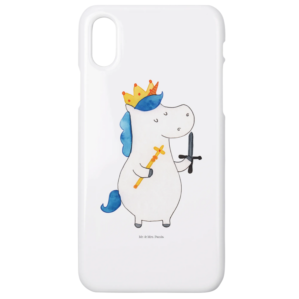 Handyhülle Einhorn König mit Schwert Handyhülle, Handycover, Cover, Handy, Hülle, Iphone 10, Iphone X, Einhorn, Einhörner, Einhorn Deko, Pegasus, Unicorn, König, Ritter, Mittelalter