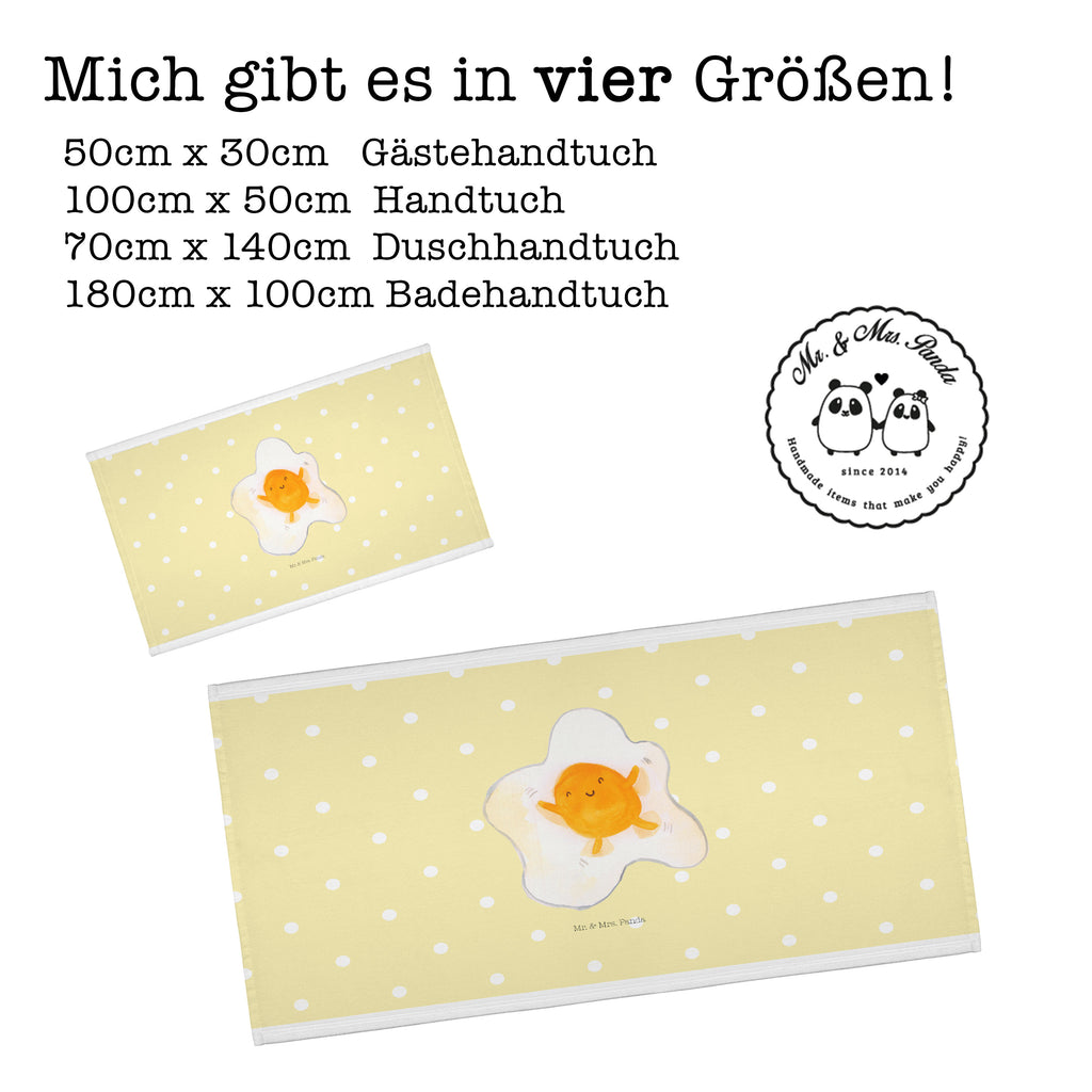 Handtuch Spiegelei Handtuch, Badehandtuch, Badezimmer, Handtücher, groß, Kinder, Baby, Tiermotive, Gute Laune, lustige Sprüche, Tiere, Ei, Spiegelei, Schön, Tag, Glücklich, Liebe