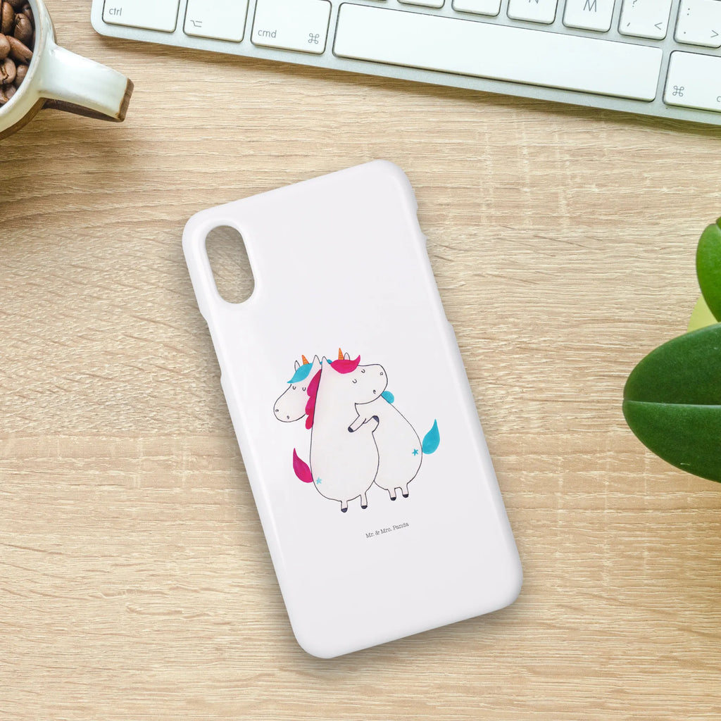 Handyhülle Einhörner Umarmen Handyhülle, Handycover, Cover, Handy, Hülle, Iphone 10, Iphone X, Einhorn, Einhörner, Einhorn Deko, Pegasus, Unicorn, Freundinnen, Freundin, BFF, Schwester, Schwestern, Familie, Geschwister, Sister, Liebe