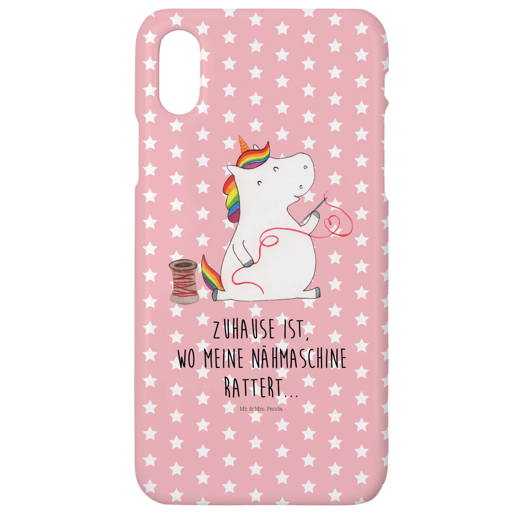 Handyhülle Einhorn Näherin Handyhülle, Handycover, Cover, Handy, Hülle, Iphone 10, Iphone X, Einhorn, Einhörner, Einhorn Deko, Pegasus, Unicorn, Näherin, nähen, Mädchen, Freundin, Häkeln, Stricken, basteln, Nähzimmer