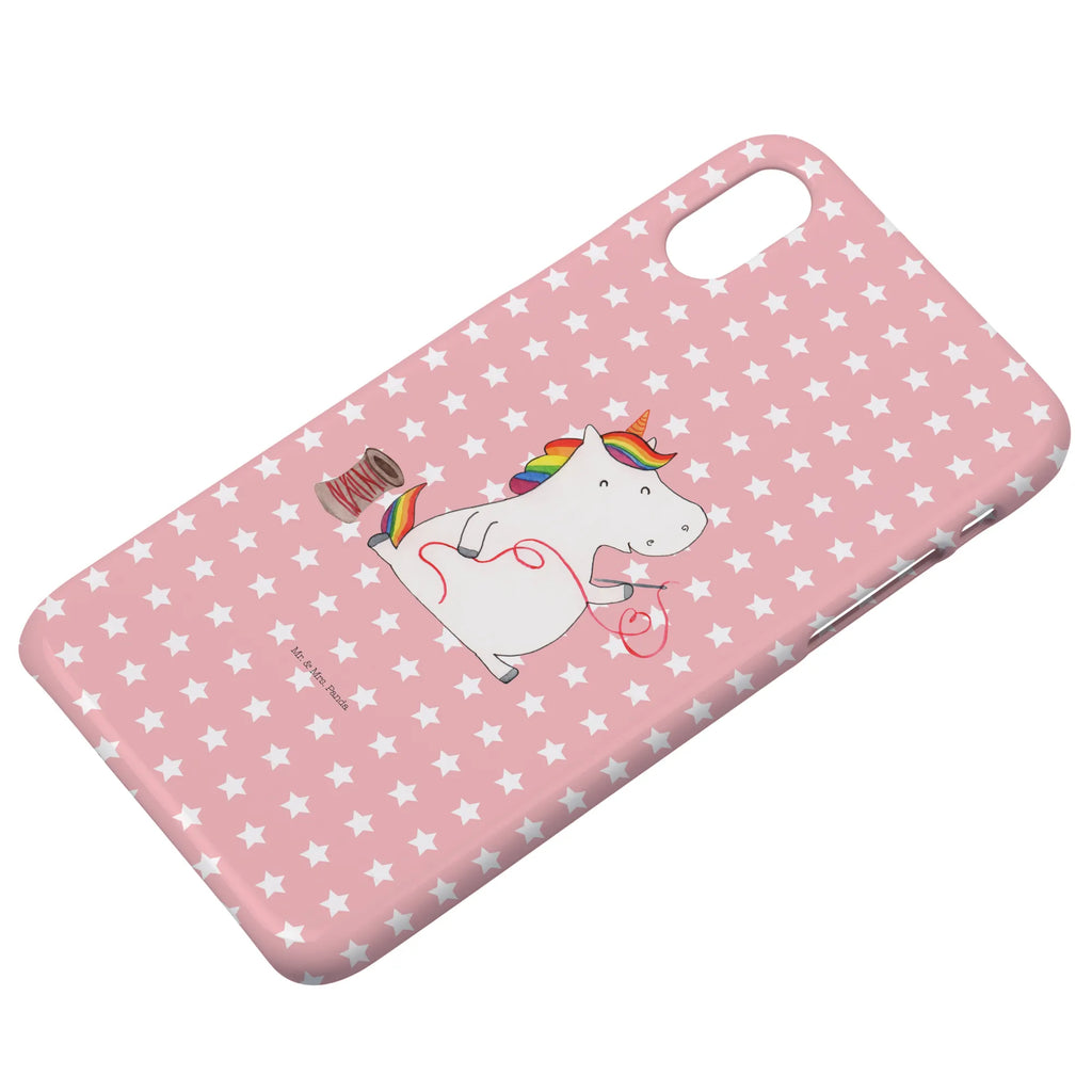 Handyhülle Einhorn Näherin Handyhülle, Handycover, Cover, Handy, Hülle, Iphone 10, Iphone X, Einhorn, Einhörner, Einhorn Deko, Pegasus, Unicorn, Näherin, nähen, Mädchen, Freundin, Häkeln, Stricken, basteln, Nähzimmer