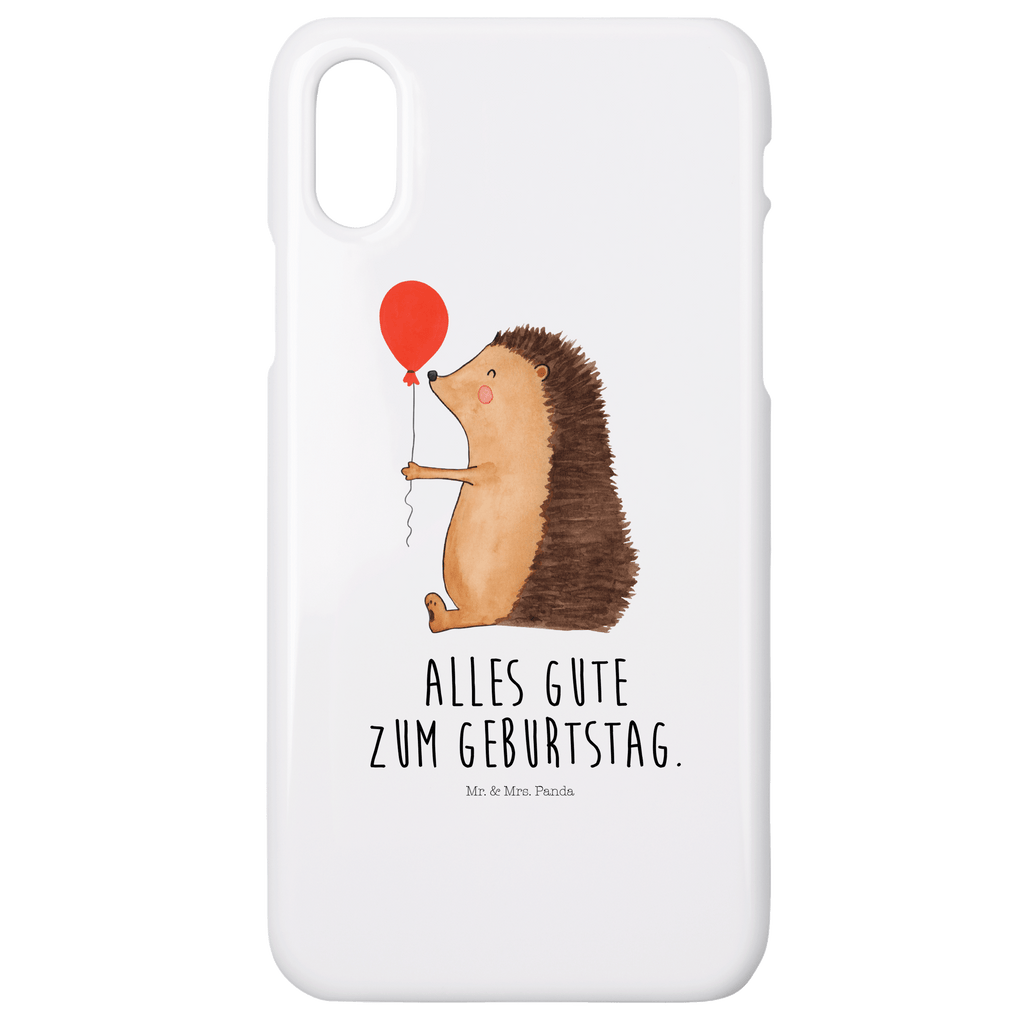 Handyhülle Igel Luftballon Handyhülle, Handycover, Cover, Handy, Hülle, Iphone 10, Iphone X, Tiermotive, Gute Laune, lustige Sprüche, Tiere, Igel, Geburtstag, Herzlichen Glückwunsch, Glückwunsch, Geburtstagskind, Ballon, Happy Birthday