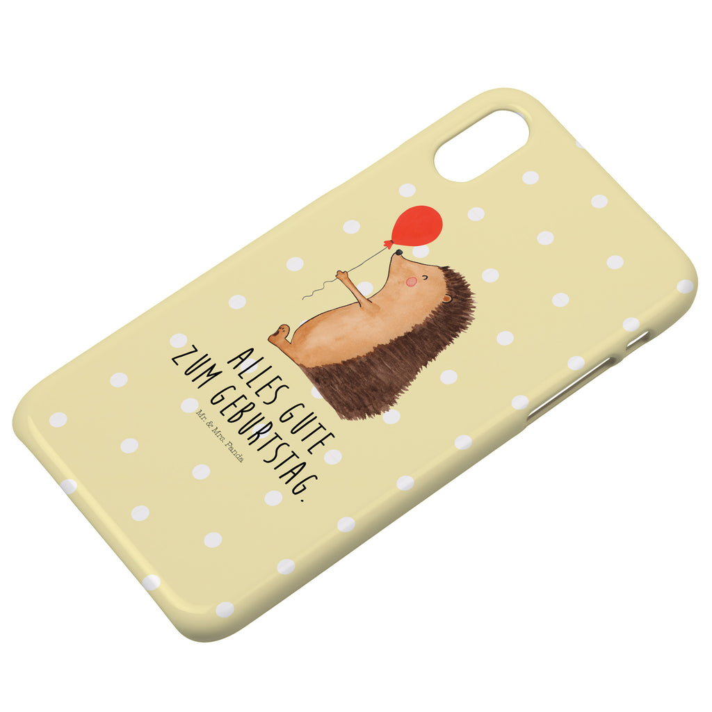 Handyhülle Igel Luftballon Handyhülle, Handycover, Cover, Handy, Hülle, Iphone 10, Iphone X, Tiermotive, Gute Laune, lustige Sprüche, Tiere, Igel, Geburtstag, Herzlichen Glückwunsch, Glückwunsch, Geburtstagskind, Ballon, Happy Birthday