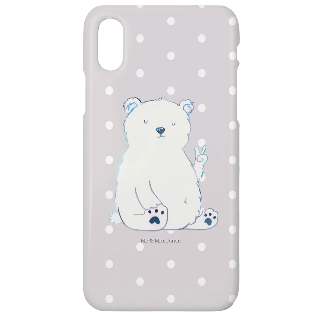 Handyhülle Eisbär Faul Handyhülle, Handycover, Cover, Handy, Hülle, Iphone 10, Iphone X, Bär, Teddy, Teddybär, Eisbär, Nordpol, Faul, Entspannen, Relaxen, Büro, Arbeit, Bürojob, Arbeitsplatz, Homeoffice