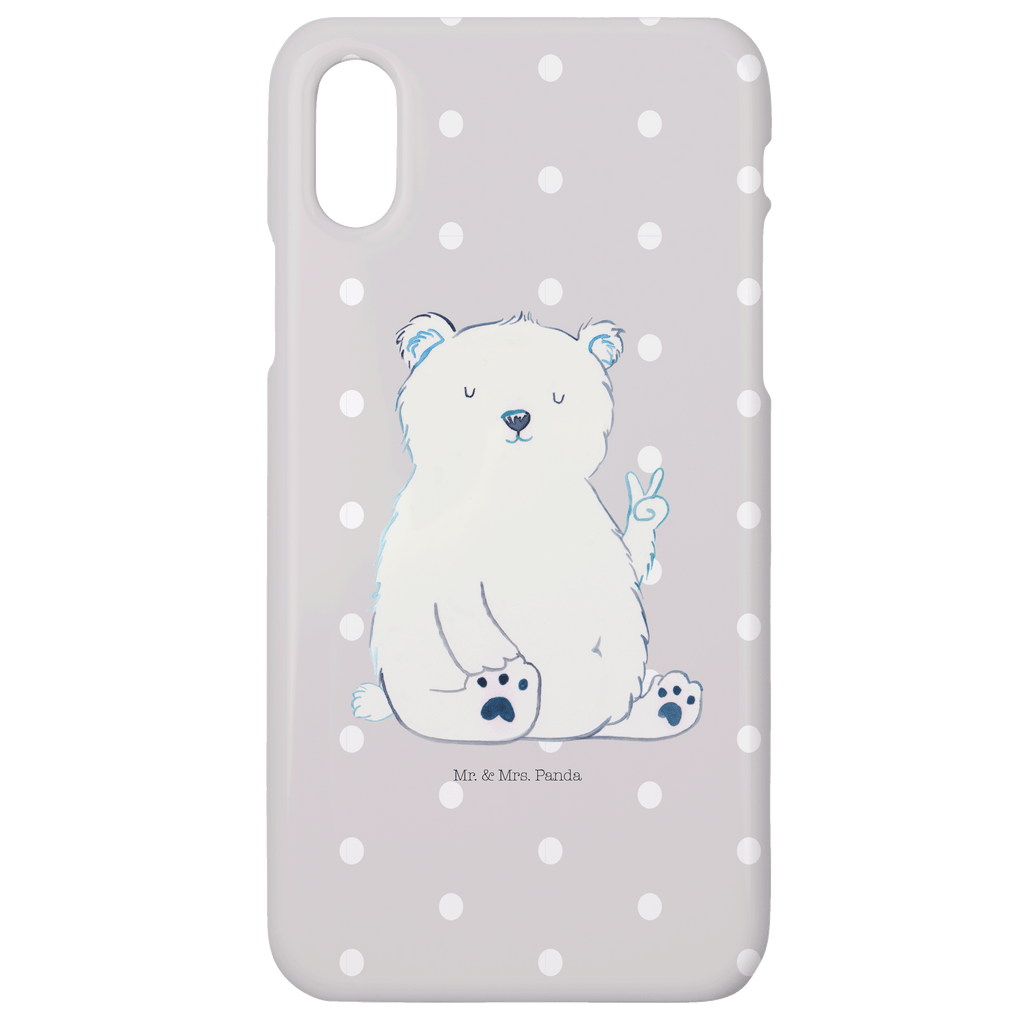 Handyhülle Eisbär Faul Handyhülle, Handycover, Cover, Handy, Hülle, Iphone 10, Iphone X, Bär, Teddy, Teddybär, Eisbär, Nordpol, Faul, Entspannen, Relaxen, Büro, Arbeit, Bürojob, Arbeitsplatz, Homeoffice