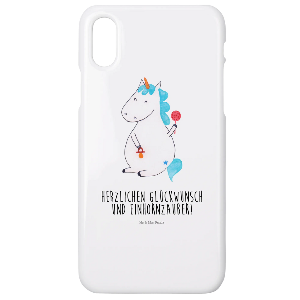 Handyhülle Einhorn Baby Handyhülle, Handycover, Cover, Handy, Hülle, Iphone 10, Iphone X, Einhorn, Einhörner, Einhorn Deko, Pegasus, Unicorn, Mutter, Geburt, Geburtstag, erstes Kind, Baby, Babyglück, Nachwuchs, Eltern, Party, Kind, Schnuller