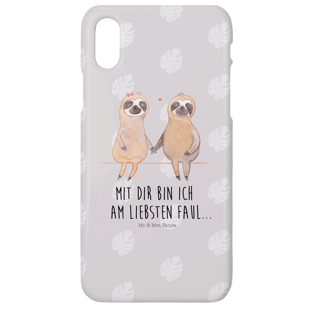 Handyhülle Faultier Pärchen Handyhülle, Handycover, Cover, Handy, Hülle, Iphone 10, Iphone X, Faultier, Faultier Geschenk, Faultier Deko, Faultiere, faul, Lieblingstier, Liebe, Liebespaar, Faultierliebe, Faultierpärchen, verliebt, verlobt, gemeinsam, relaxen, Pärchen, Beziehung, Langsamkeit