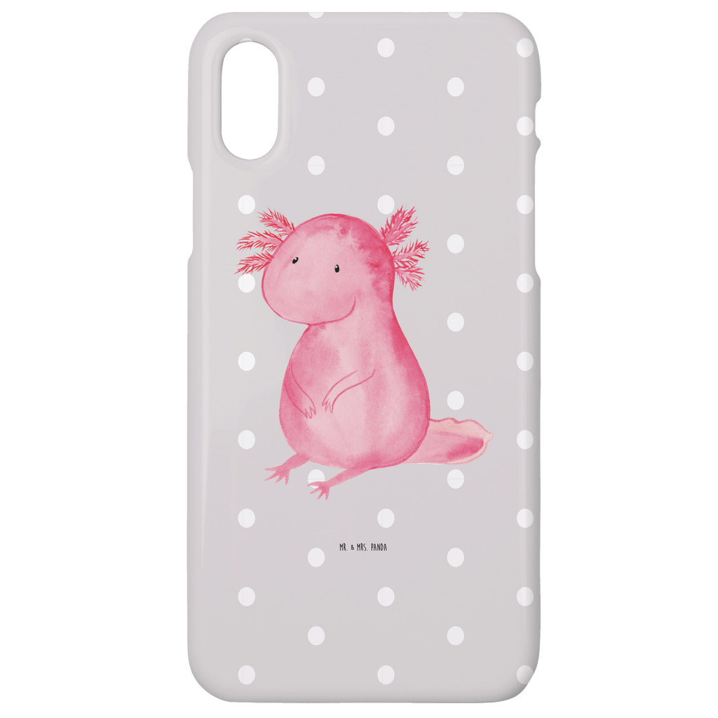 Handyhülle Axolotl null Handyhülle, Handycover, Cover, Handy, Hülle, Iphone 10, Iphone X, Axolotl, Molch, Axolot, vergnügt, fröhlich, zufrieden, Lebensstil, Weisheit, Lebensweisheit, Liebe, Freundin