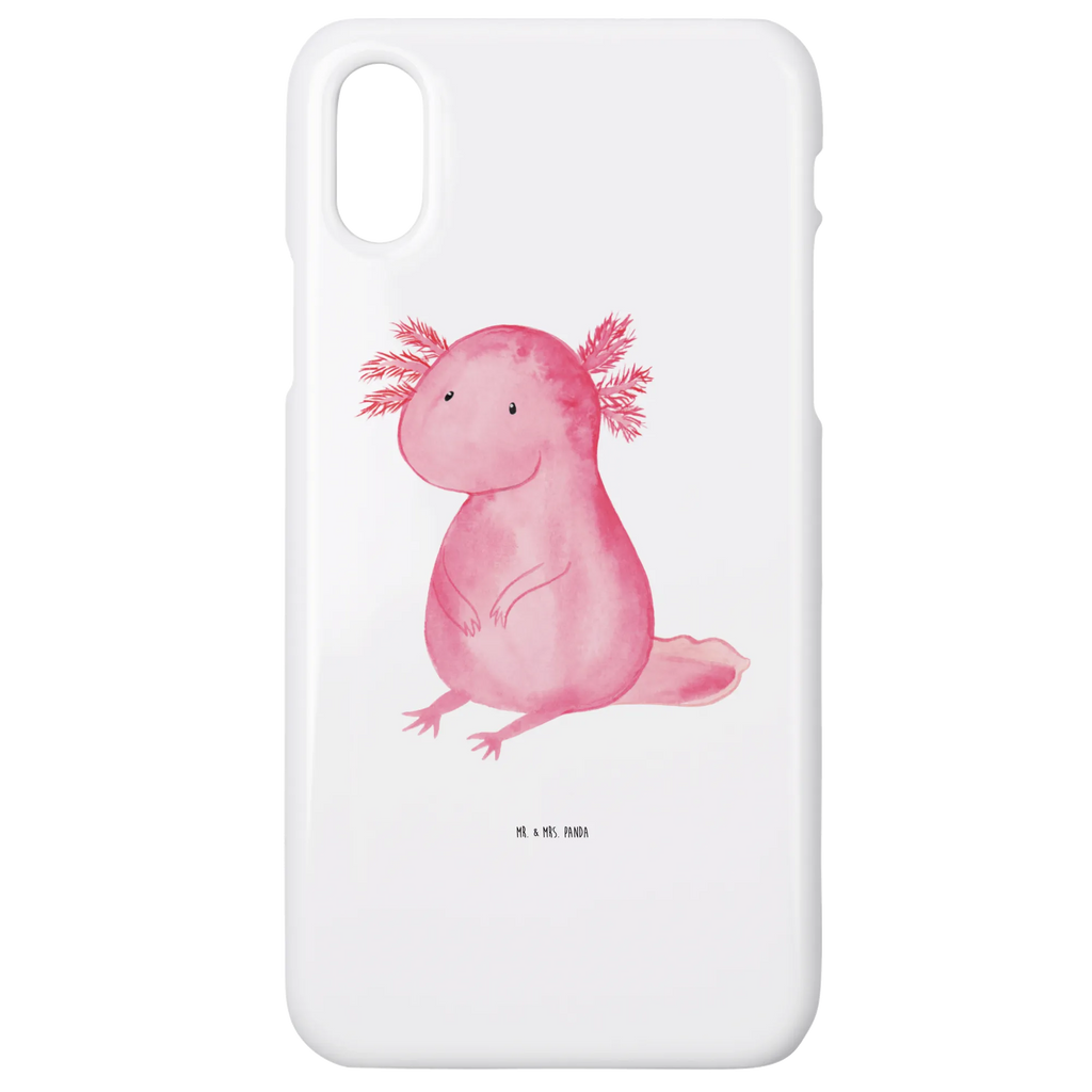 Handyhülle Axolotl null Handyhülle, Handycover, Cover, Handy, Hülle, Iphone 10, Iphone X, Axolotl, Molch, Axolot, vergnügt, fröhlich, zufrieden, Lebensstil, Weisheit, Lebensweisheit, Liebe, Freundin