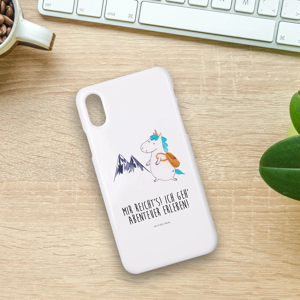 Handyhülle Einhorn Bergsteiger Handyhülle, Handycover, Cover, Handy, Hülle, Iphone 10, Iphone X, Einhorn, Einhörner, Einhorn Deko, Unicorn, Bergsteiger, Abenteuer, Berge, Abenteurer, Weltenbummler, Weltreise, Reisen, Urlaub, Entdecker