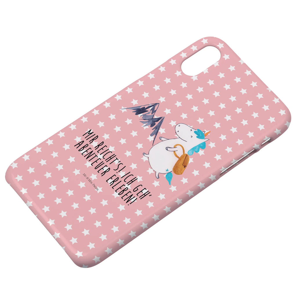 Handyhülle Einhorn Bergsteiger Handyhülle, Handycover, Cover, Handy, Hülle, Iphone 10, Iphone X, Einhorn, Einhörner, Einhorn Deko, Unicorn, Bergsteiger, Abenteuer, Berge, Abenteurer, Weltenbummler, Weltreise, Reisen, Urlaub, Entdecker