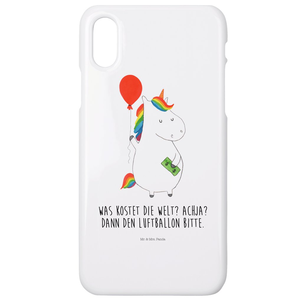 Handyhülle Einhorn Luftballon Handyhülle, Handycover, Cover, Handy, Hülle, Iphone 10, Iphone X, Einhorn, Einhörner, Einhorn Deko, Pegasus, Unicorn, Luftballon, Geld, Lebenslust, Freude, Geschenk, Freundin