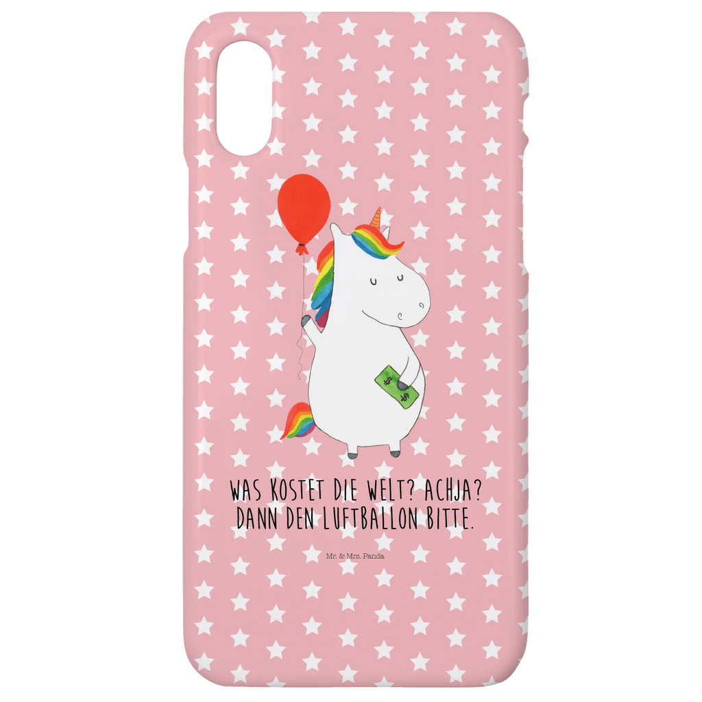 Handyhülle Einhorn Luftballon Handyhülle, Handycover, Cover, Handy, Hülle, Iphone 10, Iphone X, Einhorn, Einhörner, Einhorn Deko, Pegasus, Unicorn, Luftballon, Geld, Lebenslust, Freude, Geschenk, Freundin