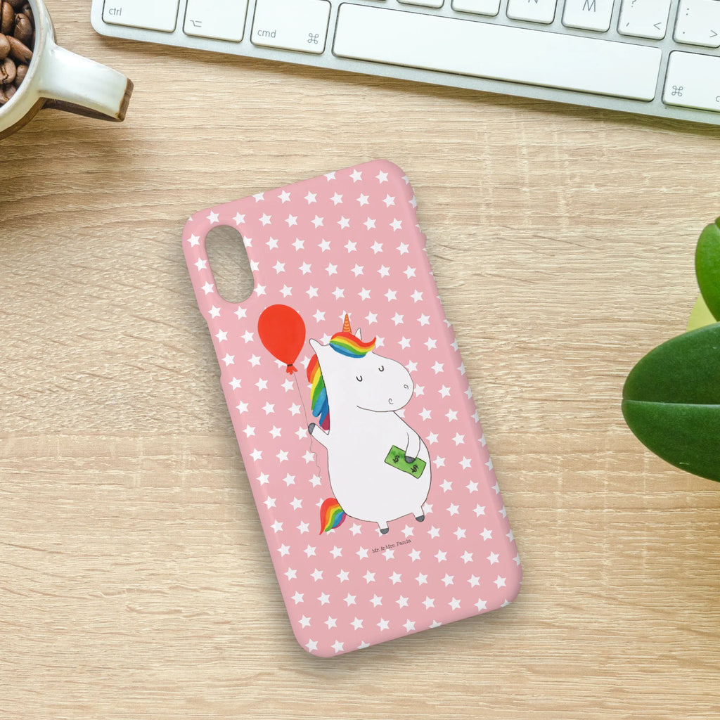 Handyhülle Einhorn Luftballon Handyhülle, Handycover, Cover, Handy, Hülle, Iphone 10, Iphone X, Einhorn, Einhörner, Einhorn Deko, Pegasus, Unicorn, Luftballon, Geld, Lebenslust, Freude, Geschenk, Freundin