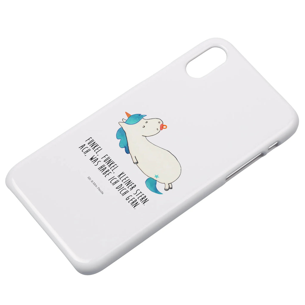 Handyhülle Einhorn Schnuller Handyhülle, Handycover, Cover, Handy, Hülle, Iphone 10, Iphone X, Einhorn, Einhörner, Einhorn Deko, Pegasus, Unicorn, Baby, Kleinkind, Geburt, Geburtstag, Säugling, Schnuller, Geschenk Geburt, Mutter, Mama