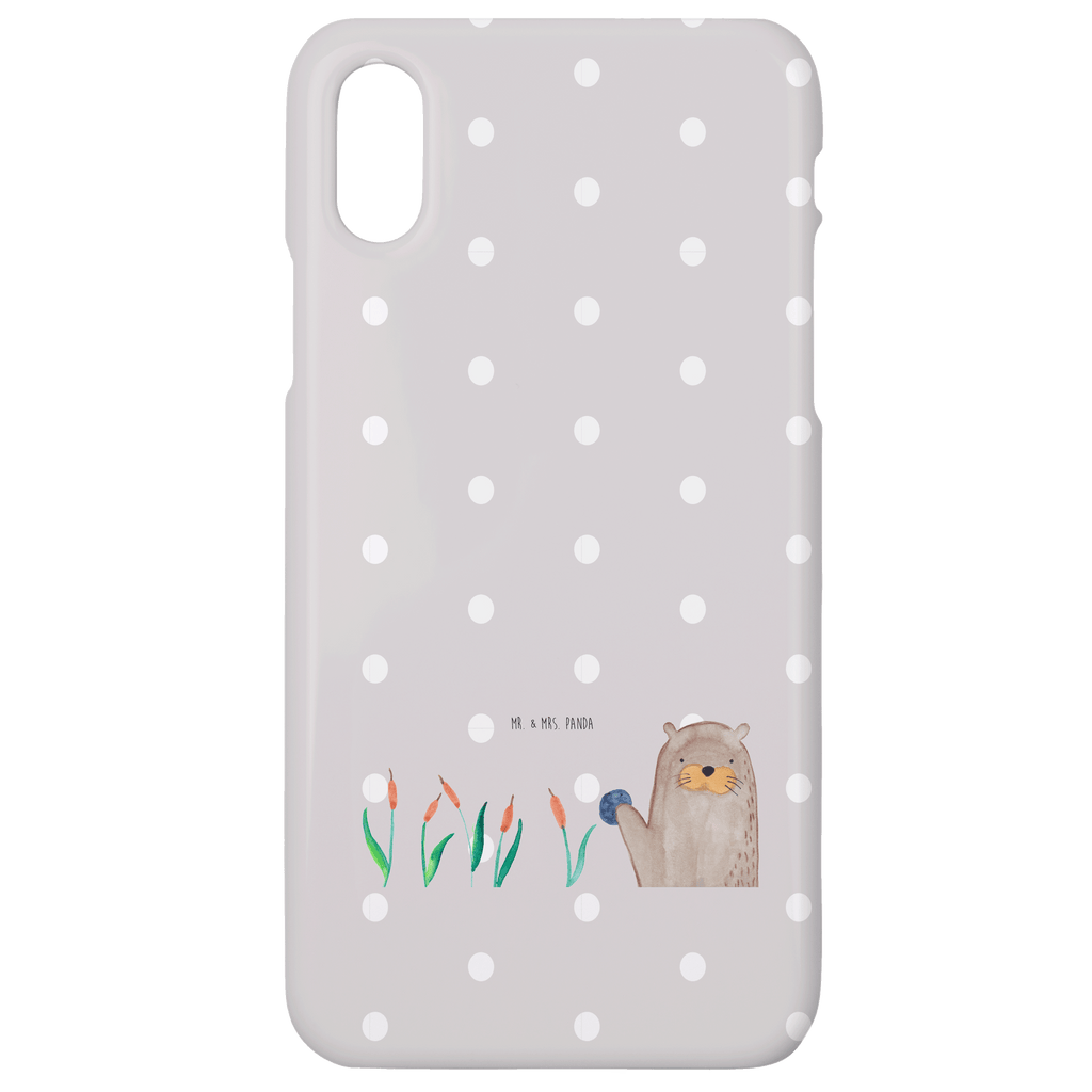 Handyhülle Otter Stein Handyhülle, Handycover, Cover, Handy, Hülle, Iphone 10, Iphone X, Otter, Fischotter, Seeotter, Otter Seeotter See Otter