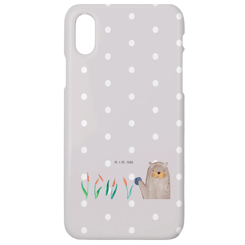 Handyhülle Otter Stein Handyhülle, Handycover, Cover, Handy, Hülle, Iphone 10, Iphone X, Otter, Fischotter, Seeotter, Otter Seeotter See Otter