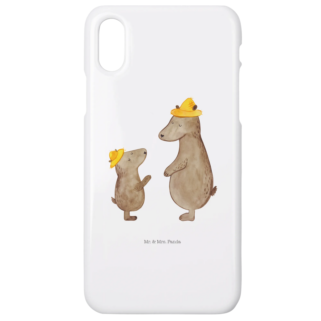 Handyhülle Bären mit Hut Handyhülle, Handycover, Cover, Handy, Hülle, Iphone 10, Iphone X, Familie, Vatertag, Muttertag, Bruder, Schwester, Mama, Papa, Oma, Opa, Bär, Bären, Vater, Papi, Paps, Dad, Daddy, Lieblingsmensch, Sohn, Söhne, Kind, Kinder, Vater-Sohn, Family, Vorbild