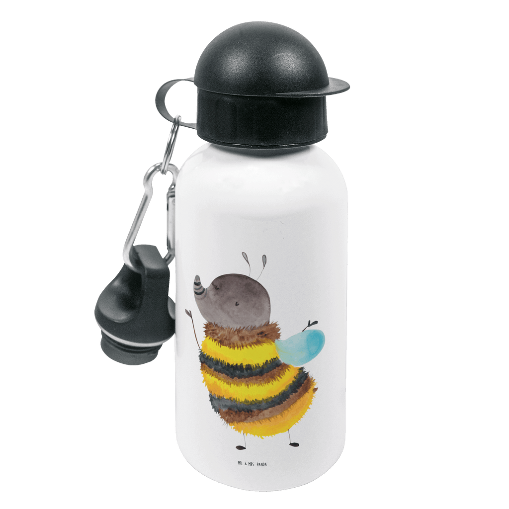 Kindertrinkflasche Hummel flauschig Kindertrinkflasche, Kinder Trinkflasche, Trinkflasche, Flasche, Kinderflasche, Kinder, Kids, Kindergarten Flasche, Grundschule, Jungs, Mädchen, Tiermotive, Gute Laune, lustige Sprüche, Tiere, Hummel, Flauschig, Biene, Blume, Natur