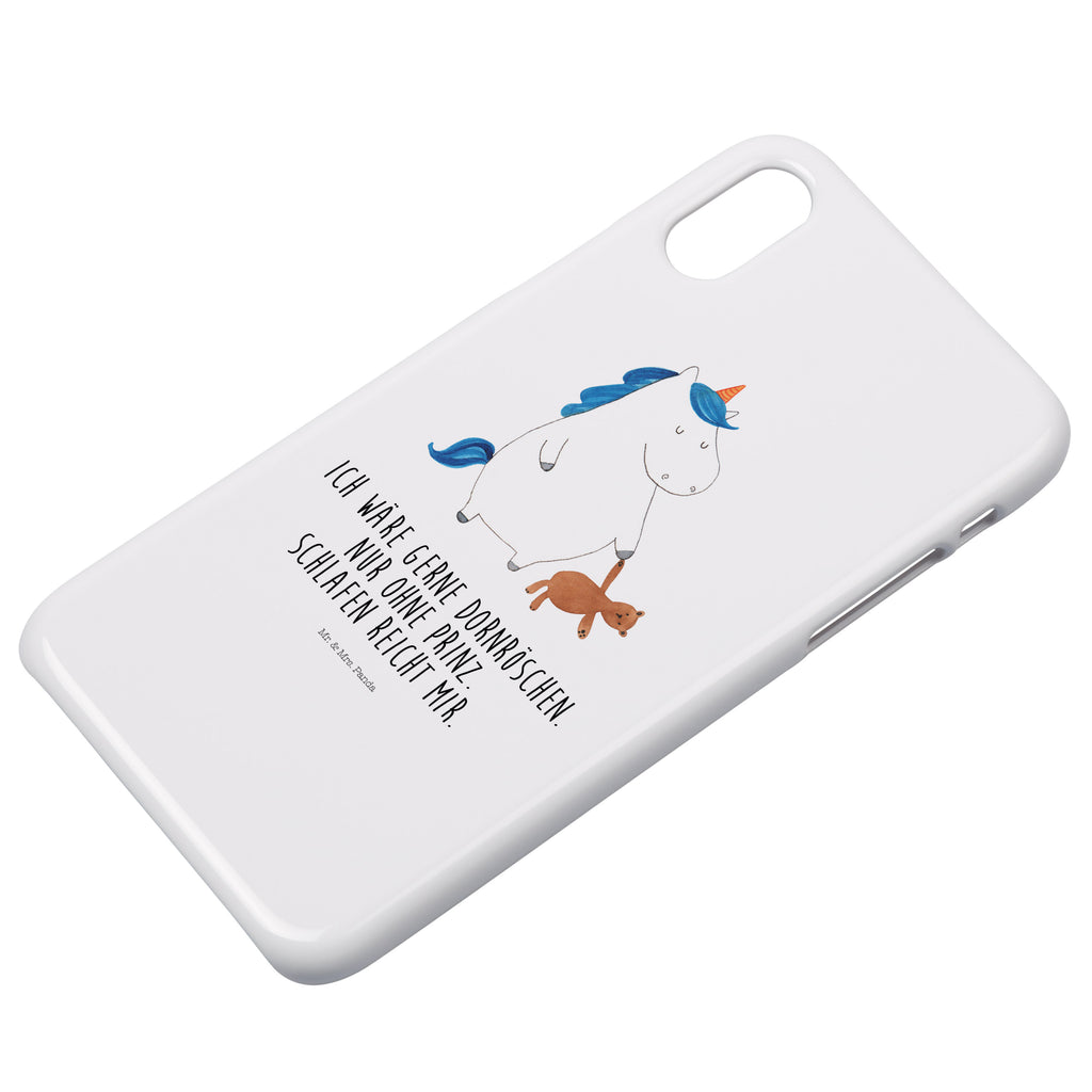 Handyhülle Einhorn Teddy Handyhülle, Handycover, Cover, Handy, Hülle, Iphone 10, Iphone X, Einhorn, Einhörner, Einhorn Deko, Pegasus, Unicorn, schlafen, gute Nacht, Single, Bett, Träumen, Freundin, Singleleben