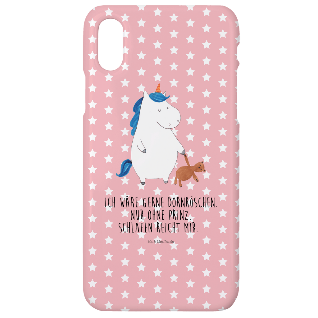 Handyhülle Einhorn Teddy Handyhülle, Handycover, Cover, Handy, Hülle, Iphone 10, Iphone X, Einhorn, Einhörner, Einhorn Deko, Pegasus, Unicorn, schlafen, gute Nacht, Single, Bett, Träumen, Freundin, Singleleben