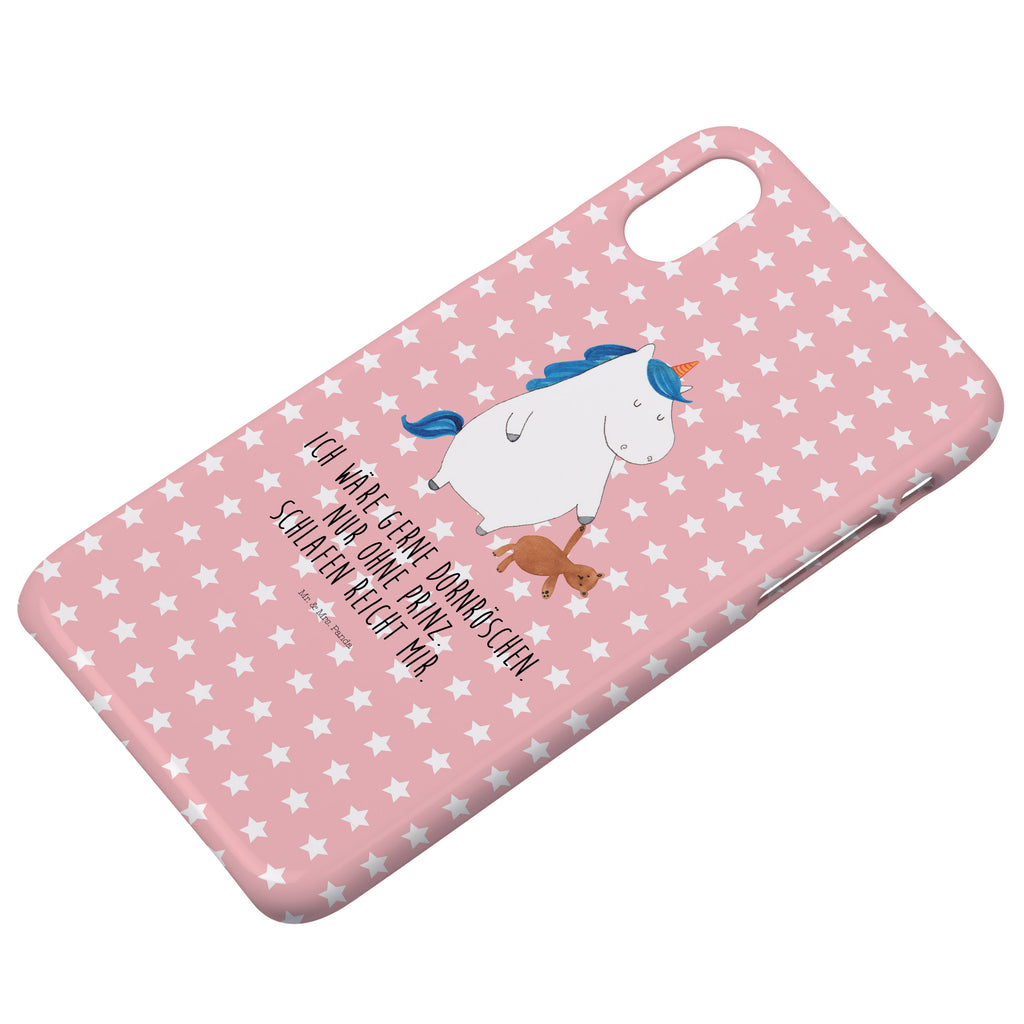 Handyhülle Einhorn Teddy Handyhülle, Handycover, Cover, Handy, Hülle, Iphone 10, Iphone X, Einhorn, Einhörner, Einhorn Deko, Pegasus, Unicorn, schlafen, gute Nacht, Single, Bett, Träumen, Freundin, Singleleben