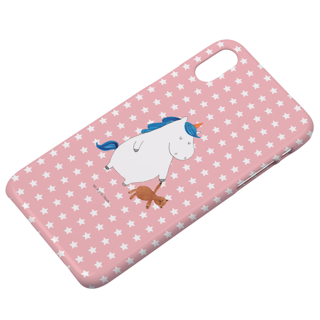 Handyhülle Einhorn Teddy Handyhülle, Handycover, Cover, Handy, Hülle, Iphone 10, Iphone X, Einhorn, Einhörner, Einhorn Deko, Pegasus, Unicorn, schlafen, gute Nacht, Single, Bett, Träumen, Freundin, Singleleben