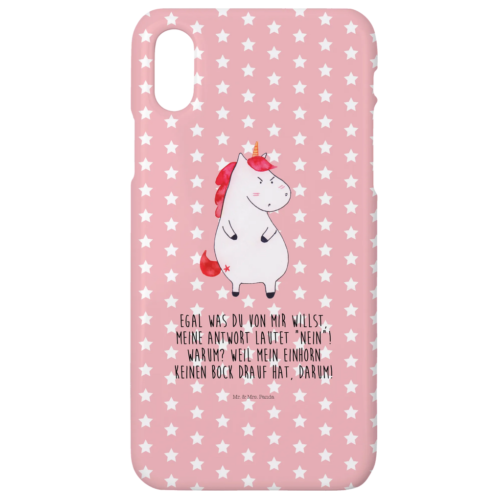 Handyhülle Einhorn Wut Handyhülle, Handycover, Cover, Handy, Hülle, Iphone 10, Iphone X, Einhorn, Einhörner, Einhorn Deko, Pegasus, Unicorn, Realität, Ansage, lustlos, nein, Büro, Arbeit, wütend, dumme Fragen, lustig, Spaß, Geschenk