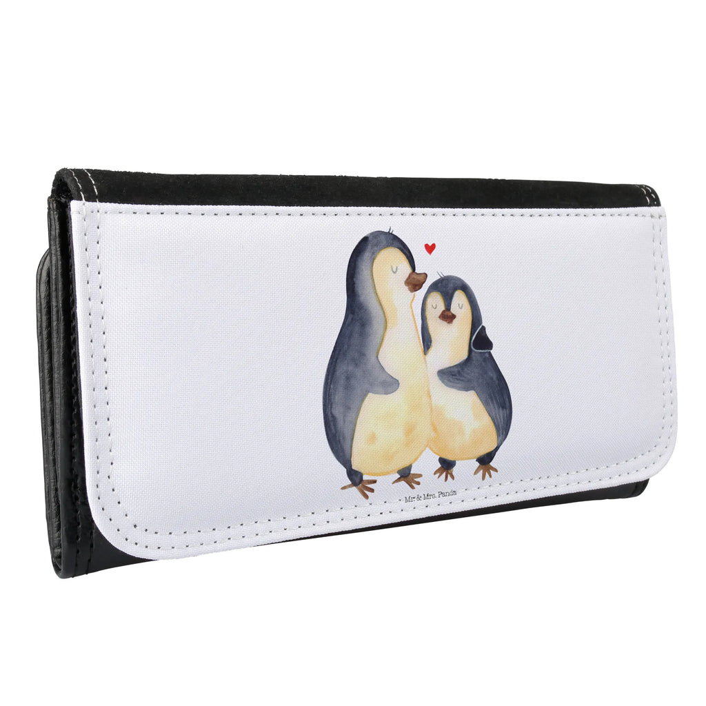 Damen Portemonnaie Pinguin umarmen Portemonnaie, Portemonee, Geldbörse, Damen, Groß, XXL, Geldbeutel, Portemonnaies, Pinguin, Liebe, Liebespaar, Liebesbeweis, Liebesgeschenk, Verlobung, Jahrestag, Hochzeitstag, Hochzeit, Hochzeitsgeschenk