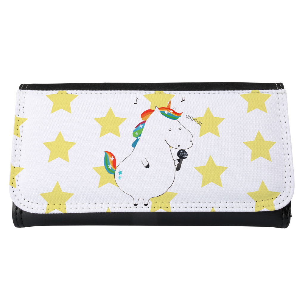 Damen Portemonnaie Einhorn Sänger Portemonnaie, Portemonee, Geldbörse, Damen, Groß, XXL, Geldbeutel, Portemonnaies, Einhorn, Einhörner, Einhorn Deko, Pegasus, Unicorn, Glitzer, Konfetti, Party, Geburtstag, Feier, Fest, Disco, Sängerin, Sänger, Freundin