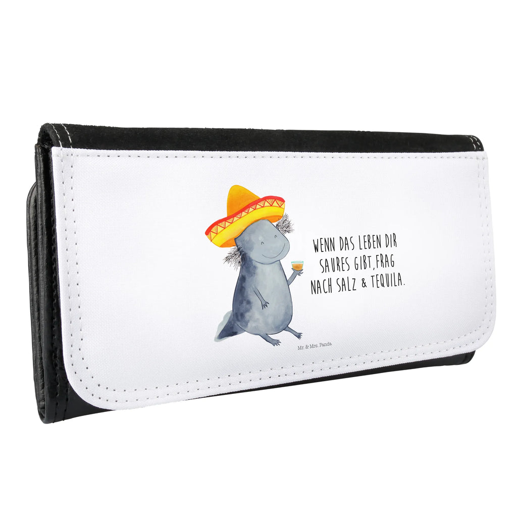 Damen Portemonnaie Axolotl Tequila Portemonnaie, Portemonee, Geldbörse, Damen, Groß, XXL, Geldbeutel, Portemonnaies, Axolotl, Molch, Mexico, Mexiko, Sombrero, Zitrone, Tequila, Motivation, Spruch, Schwanzlurch, Lurch, Lurche, Axolot, Feuerdrache, Feuersalamander