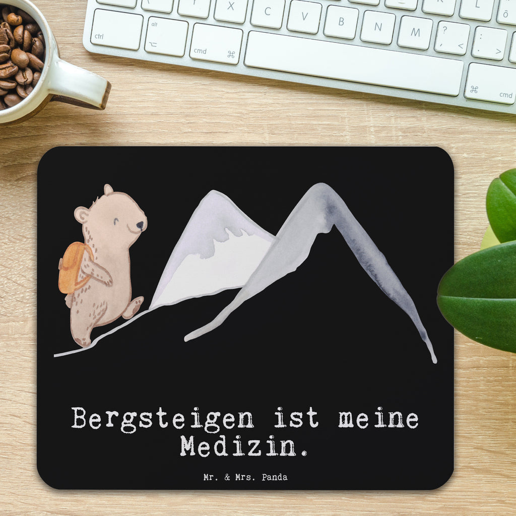 Mauspad Bär Bergsteigen Medizin Mousepad, Computer zubehör, Büroausstattung, PC Zubehör, Arbeitszimmer, Mauspad, Einzigartiges Mauspad, Designer Mauspad, Mausunterlage, Mauspad Büro, Geschenk, Sport, Sportart, Hobby, Schenken, Danke, Dankeschön, Auszeichnung, Gewinn, Sportler, Bergsteigen, wandern, Bergsport, Trekking, Alpinismus, Alpinwandern