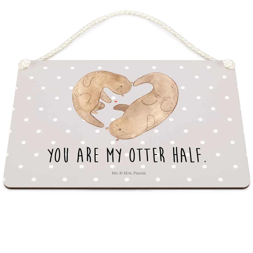 Deko Schild Otter Herz Dekoschild, Deko Schild, Schild, Tür Schild, Türschild, Holzschild, Wandschild, Wanddeko, Otter, Fischotter, Seeotter, Liebe, Herz, Liebesbeweis, Liebesgeschenk, Bessere Hälfte, Love you, Jahrestag, Hochzeitstag, Verlobung, gemeinsames Leben