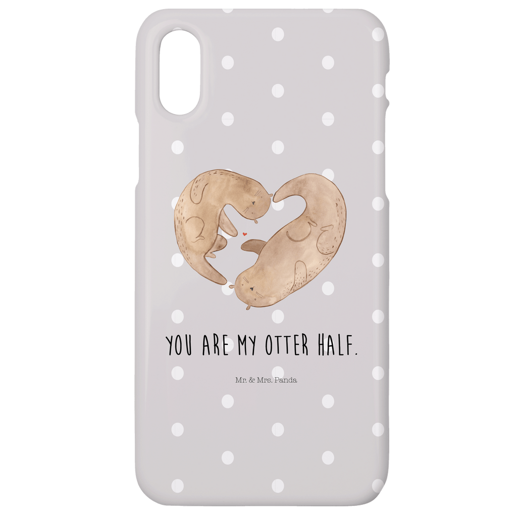 Handyhülle Otter Herz Handyhülle, Handycover, Cover, Handy, Hülle, Iphone 10, Iphone X, Otter, Fischotter, Seeotter, Liebe, Herz, Liebesbeweis, Liebesgeschenk, Bessere Hälfte, Love you, Jahrestag, Hochzeitstag, Verlobung, gemeinsames Leben