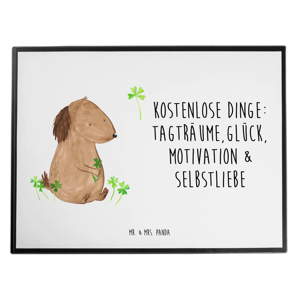 Schreibtischunterlage Hund Kleeblatt Schreibunterlage, Schreibtischauflage, Bürobedarf, Büroartikel, Schreibwaren, Schreibtisch Unterlagen, Schreibtischunterlage Groß, Hund, Hundemotiv, Haustier, Hunderasse, Tierliebhaber, Hundebesitzer, Sprüche, Kleeblatt, Glück, Tagträume, Motivation, Neuanfang, Geschenk, Glücksbringer, Selbstliebe, Achtsamkeit