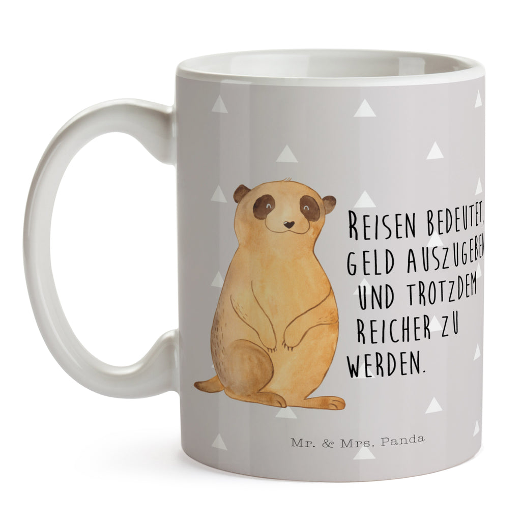 Tasse Erdmännchen Tasse, Kaffeetasse, Teetasse, Becher, Kaffeebecher, Teebecher, Keramiktasse, Porzellantasse, Büro Tasse, Geschenk Tasse, Tasse Sprüche, Tasse Motive, Kaffeetassen, Tasse bedrucken, Designer Tasse, Cappuccino Tassen, Schöne Teetassen, Afrika, Wildtiere, Erdmännchen, Reisen, Spruch, Weltreise, Afrikareise, Roadtrip, Traveling