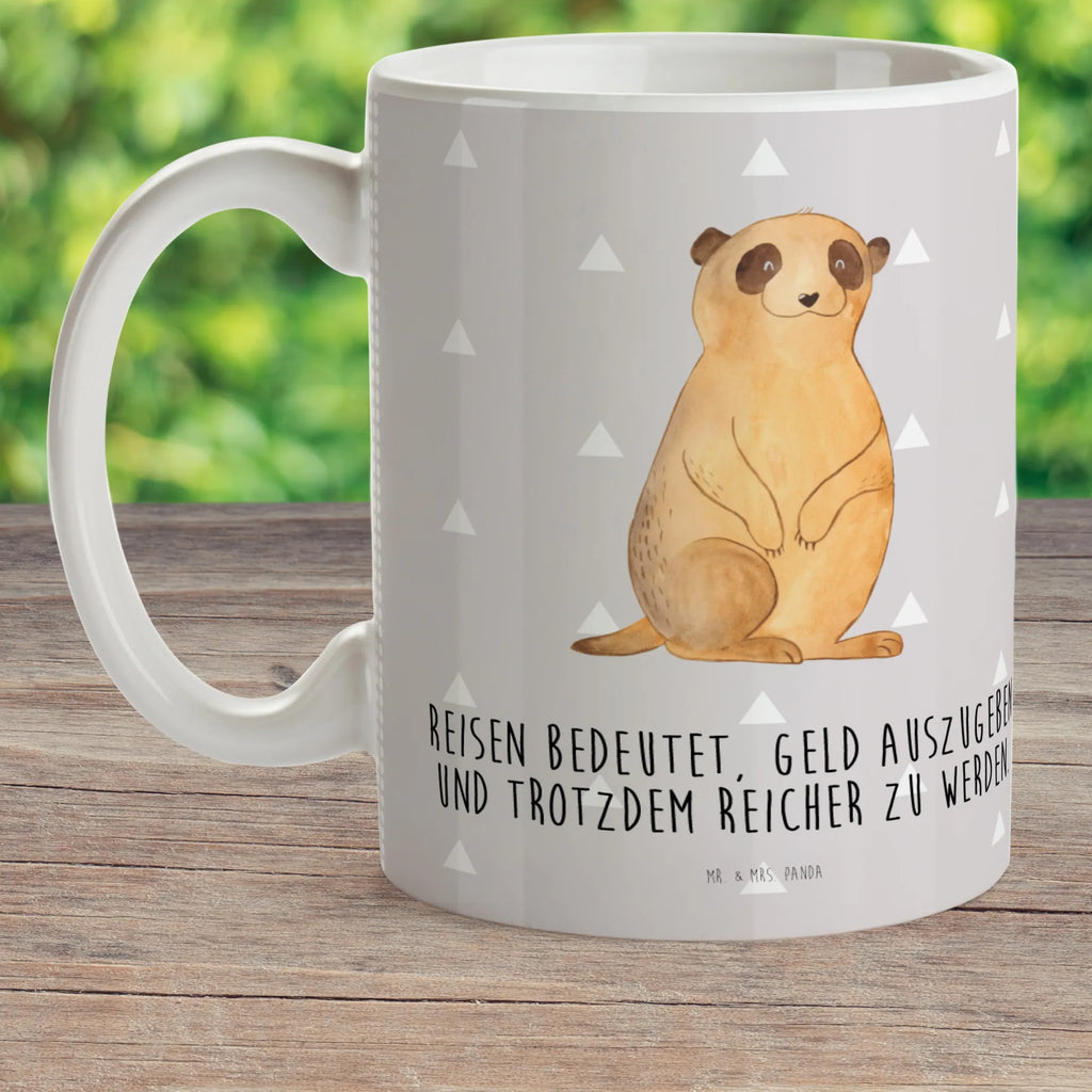 Kindertasse Erdmännchen Kindertasse, Kinder Tasse, Kunststoff Tasse, Kindergarten Tasse, Trinkbecher, Camping Becher, Kaffeetasse, Kunststoffbecher, Kindergartenbecher, Outdoorgeschirr, Kunststoffgeschirr, Reisebecher, Reisetasse, Kinderbecher, Bruchfeste Tasse, Bruchsichere Tasse, Plastik Tasse, Plastiktasse, Afrika, Wildtiere, Erdmännchen, Reisen, Spruch, Weltreise, Afrikareise, Roadtrip, Traveling