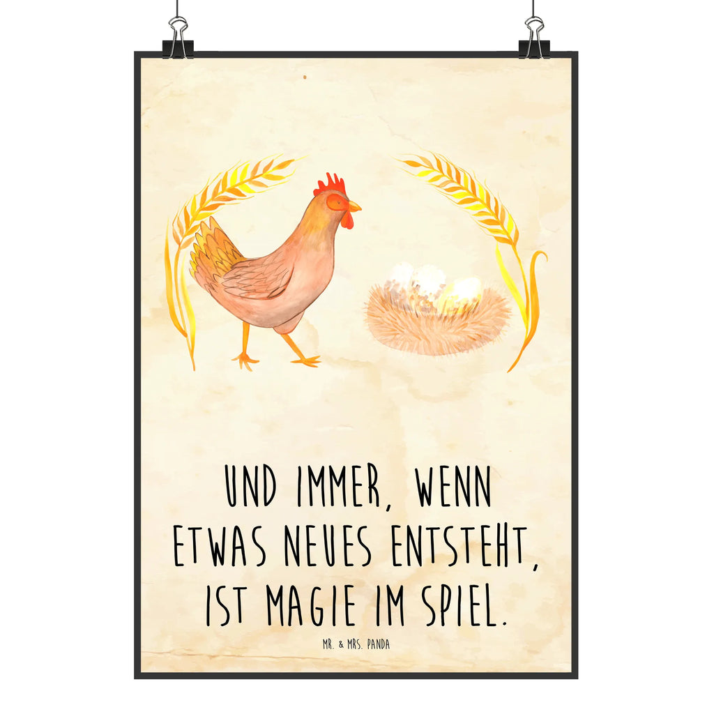 Poster Huhn Stolz Poster, Wandposter, Bild, Wanddeko, Küchenposter, Kinderposter, Wanddeko Bild, Raumdekoration, Wanddekoration, Handgemaltes Poster, Mr. & Mrs. Panda Poster, Designposter, Kunstdruck, Posterdruck, Bauernhof, Hoftiere, Landwirt, Landwirtin, Hahn, Henne, Hühner, Eier, Hof, Landleben, Motivation, Geburt, Magie, Spruch, Schwangerschaft